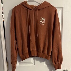 Volcom Brown Fleece Hoodie